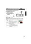 Page 3131VQT3Y04
≥Open the lens cover before turning on the unit. ( l17)
1Change the mode to   and 
open the LCD monitor.
2Press the recording start/
stop button to start 
recording.
A When you begin recording,  ; 
changes to  ¥.
3Press the recording start/stop button again to pause recording.
∫ About the screen indications in the motion picture recording
Basic
Recording motion pictures
Recording mode
R 1h20m Approximate remaining recordable time
≥
When the remaining time is less than 
1 minute, R 0h00m flashes...