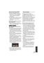 Page 101101VQT4C31
Do not use the unit for surveillance 
purposes or other business uses.
≥This unit was designed for consumer 
intermittent use. It was not intended for 
continuous use, or for any industrial or 
commercial application resulting in 
prolonged use.
≥ In certain situations, continuous use could 
cause the unit to overheat and cause a 
malfunction. Such use is strongly 
discouraged.
When you are not going to use the unit 
for an extended time
≥ When storing the unit in a cupboard or 
cabinet, it is...