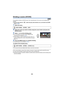 Page 66- 66 -
Dividing a scene (AVCHD)
It is possible to divide an AVCHD scene. Any unwanted parts in the scene can be deleted after 
dividing.
≥Set the mode switch to  , select the play mode selection icon, and select the AVCHD 
scene. ( l28)
1Select the menu.
2Select the scene you wish to divide using the cursor button and press the 
ENTER button.
3Select  to set the dividing point.≥It is convenient to use Slow-motion Playback and 
Frame-by-frame Playback. ( l57)
≥ Select [YES] to continue dividing the same...