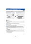 Page 69- 69 -
You can combine the relayed scene (l49) in the built-in memory and the continued scene in 
the SD card to be one into the SD card.
A Built-in memory
B SD card
C Range of Relay Recording
≥ Set the mode switch to  , select the play mode selection icon, and select the AVCHD 
scene. ( l28)
1Insert the SD card that was used for Relay Recording.
2Select the menu.
3When the confirmation message appears, select [YES] using the cursor 
button, then press the ENTER button.
≥Scene in the built-in memory will...