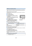 Page 147- 147 -
≥When connecting by [Manual Setting], confirm the SSID (Identifi cation name), Authentication 
method, Encryption type, and Encryption key (Password) of the w ireless access point you are 
using.
1Press Wi-Fi button on this unit. ≥ When the Wi-Fi button is pressed for the first time, a message is displayed. Touch [YES], and 
proceed to step 5.
2Touch [Wi-Fi Setup].
3Touch [Wireless Settings].
4Touch the part with no display of a wireless 
access point.
≥For information on how to delete wireless...