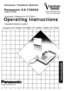 Page 1www.voicesonic.com
Phone: 877-289-2829
Panasonic Telephone Systems
Proprietary Telephone for KX-T30810
Operating Instructions
Panasonic KX-T30850
EASA-PHONEIntegrated telephone system
Panasonic KX-T30850, KXT30850, KX T30850, T30850, KX-T30810 