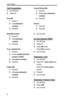 Page 8User Guide 
8 
Call Forwarding 
1. Go off-hook. 
2. Press 71. 
 
All calls 
1. Press 1. 
2. Dial extension 
number. 
3. Press #. 
 
Busy/No answer 
1. Press 2. 
2. Dial extension 
number. 
3. Press #. 
 
To an outside line 
1. Press 3. 
2. Press outside (CO) line 
access number. 
3. Dial phone number. 
4. Press #. 
 
Follow Me 
1. Press 5. 
2. Dial your extension 
number. 
3. Press #. 
 
 
 
 Cancel Follow Me 
1. Press 8. 
2. Press your extension 
number. 
3. Press #. 
 
Cancel 
1. Press 0. 
2. Press #....