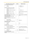 Page 1434.2 Feature Number Table
User Manual 143
Leaving a Message Waiting Indication  
–To leave 1 + extension no. + #
– To cancel 2 + extension no. + #
Calling Back a Caller Who Left an Indication  
– To cancel all indications left at your 
extension 0 + #
– To cancel all indications left at another 
extension 3 + extension no. + #
– To lock an indication for another 
extension 4-digit (4000–9999) lock code 2 times 
+ #
– To unlock an indication for another 
extension stored lock code + #
1.2.6 Using Your...