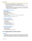 Page 1121.1 General Features
112 Feature Manual
 It is possible to activate the Message/Ringer Lamp (  [968] KX-T7700 Series Incoming Lamp Control) 
on KX-T7700/KX-TA30800 series telephones for the following incoming calls:
– Incoming call from an outside (CO) line with Call Waiting Caller ID information
– Incoming call from another extension to a busy extension when the called extension has set Call 
Waiting (Call Waiting Tone 1)
– Incoming doorphone call whose ring tone pattern is set to S-Double (  [706]...