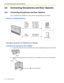 Page 582.6 Connecting Doorphones and Door Openers
58 Installation Manual
2.6 Connecting Doorphones and Door Openers
2.6.1 Connecting Doorphones and Door Openers
Up to 4 doorphones (KX-T30865) and 4 door openers (user-supplied) can be installed.
Maximum Cabling Distance
Door opener current limit: 30 V DC/30 V AC, 3 A maximum
Installing the Doorphone (KX-T30865)
1.Loosen and remove the screw at the bottom of the case to separate the doorphone into 2 halves.
2.Pass the wires through the hole in the base cover, and...