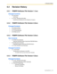 Page 1654.4 Revision History
Operating Manual 165
4.4 Revision History
4.4.1 PSMPR Software File Version 1.1xxx
Changed Contents
 1.3.9 Call Pickup
Call Pickup
 1.3.12 CALL WAITING FEATURES
Answering Call Waiting from the Telephone Company
4.4.2 PSMPR Software File Version 2.0xxx
Changed Contents
 1.3.27 External Relay
 1.3.28 External Sensor
 1.3.41 Printing Message
 1.3.56 Wake-up Call
4.4.3 PSMPR Software File Version 3.0xxx
New Contents
 1.3.19 DND (Do Not Disturb)
Switching FWD/DND Status Using Fixed...