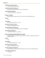 Page 1462.8 [2] System
146 PC Programming Manual
Maintenance Console Location
2.8.8 [2-6-1] Numbering Plan—Main
Programming Manual References
2.9.9 [3-5-1] Incoming Call Distribution Group—Group Settings
Feature Manual References
1.9.3 ICD Group Features—Log-in/Log-out
Log-in / Log-out
Specifies the feature number used to join or leave an incoming call distribution group.
Default
*736
Value Range
Max. 4 digits (consisting of 0–9, *, and #)
Maintenance Console Location
2.8.8 [2-6-1] Numbering Plan—Main...