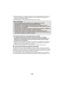 Page 156- 156 -
≥Se puede reproducir en un ordenador usando el visor de imágenes estándar en Windows o el 
software de exploración de imágenes disponible a la venta y copiando las imágenes en un 
ordenador que usa Windows Explorer.
≥ Consulte la página  167 para obtener detalles sobre cómo usar Mac.
≥Es imposible escribir datos en esta unidad desde un ordenador.
≥ Las películas grabadas en otro dispositivo no pueden escribirse en el software 
suministrado con este dispositivo. Para escribir los datos de película...