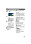 Page 1919VQT4Q31
≥Toque   (lado izquierdo)/  (lado derecho) de   en el Menú Táctil para visualizar 
. (l 13)
1To q u e  .
2Toque el menú superior  A.
3Toque el submenú  B.
≥Puede visualizarse la página siguiente 
(anterior) al tocando  / .
4Toque el detalle deseado para 
aceptar el ajuste.
5Toque [SALIR] para salir del ajuste 
del menú.
∫ Acerca de la   visualización 
de la guía
Después de tocar  , tocar los submenús y 
elementos puede provocar que aparezcan 
descripciones de funciones y mensajes de...