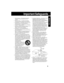 Page 33
Before Use11. Grounding or Polarization — This video unit may be
equipped with either a polarized 2-wire AC
(Alternating Current) line plug (a plug having one
blade wider than the other) or 3-wire grounding type
plug, a plug having a third (grounding) pin.
The 2-wire polarized plug will fit into the power outlet
only one way. This is a safety feature. If you are
unable to insert the plug fully into the outlet, try
reversing the plug. If the plug still fails to fit, contact
your electrician to replace...