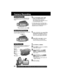 Page 2222For assistance,  please call :  1-800-211-PANA(7262) or send e-mail to : consumerproducts@panasonic.com
Self Recording
180°
Camera Recording
1Press RECORDING CHECK briefly in the REC/PAUSE mode.
The [CHK] indication appears.
After checking, the Palmcorder returns
to the REC/PAUSE mode.
For Recording Check, the Palmcorder
must be in the same mode (SP or LP) as
was used for recording, otherwise the
playback picture is distorted.
Recording Check
To playback the final few seconds of the
last recorded...