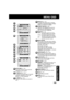 Page 109109
For Your  Information
MENU OSD
14
15
16
17
18
19
22
20
21
15
23
DISPLAY (p. 114)
To select the desired type of display
changes to all function display, Partial
display, and Minimum display.
LCD/EVF SETUP (p. 20)
Setting to ON displays the menu for
adjusting the LCD brightness, color
level, and the EVF brightness.
REMOTE (p. 10)
VCR1: To receive signals from the
Remote Control, set to VCR1.
VCR2: To receive signals from the
Remote Control, set to VCR2.
OFF: To prevent reception of signals
from the...