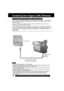 Page 7272For assistance,  please call :  1-800-211-PANA(7262) or send e-mail to : consumerproducts@panasonic.com
Transferring Your Images (i.LINK) (Windows)
DV Interface Cable (i.LINK)
(6-to-4 pin) (not supplied)
PC Connector
DV Input/Output
(i.LINK)
Connector
PC Connection with DV Interface Cable (i.LINK)
Our DVC being OHCI compliant should have no problem working
with any OHCI compliant Firewire Card/video - Editing software
package.
A video clip can be transferred directly to your PC (Personal Computer) via...