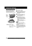 Page 2626For assistance,  please call :  1-800-211-PANA(7262) or send e-mail to : consumerproducts@panasonic.com
Advanced Settings
Adjusting the Iris Manually
Normally, the Palmcorder adjusts the
exposure automatically. However, when
the background is extremely bright, or
when the subject is backlit, you can
compensate by adjusting the Iris manually.1Set POWER to CAMERA.
2Hold down AUTO/MANUAL for more
than 0.7 second so that the “MNL”
indication appears in the EVF or the
LCD monitor.
3Press JOG KEY repeatedly...