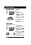 Page 3434For assistance,  please call :  1-800-211-PANA(7262) or send e-mail to : consumerproducts@panasonic.com
Digital Features
VCR mode
1Set POWER to VCR.
2Press MENU to display the VCR
FUNCTIONS menu screen.
3Rotate JOG KEY to select DIGITAL
 EFFECT , then press JOG KEY
to display the DIGITAL EFFECT
menu screen.
4Rotate JOG KEY to select D. ZOOM ,
then press JOG KEY to select ON.
Press MENU to exit.
5Press  (PLAY) to start playback.
The center portion of the image
doubles in size.
6Repeat steps 2~4 to...