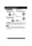 Page 4848For assistance,  please call :  1-800-211-PANA(7262) or send e-mail to : consumerproducts@panasonic.com
1Insert a rigid wire, such as an
extended paper clip into point (A)
and lift cover up.
2Using Tweezers or needle-nose
pliers, carefully remove bulb.
Take unit to servicenter if you need
assistance.
This product has a fluorescent lamp that contains a small amount of mercury. It also
contains lead in some components. Disposal of these materials may be regulated in
your community due to environmental...