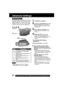 Page 2828For assistance,  please call :  1-800-211-PANA(7262) or send e-mail to : consumerproducts@panasonic.com
Advanced Settings
1Set POWER to CAMERA.
2Hold down AUTO/MANUAL for more
than 0.7 second so that the “MNL”
indication appears in the EVF or the
LCD monitor.
3Press JOG KEY repeatedly until
“AWB” appears in the EVF or LCD
monitor.
4Rotate JOG KEY to select other
modes. (See mode chart at left.)
Hold down AUTO/MANUAL for more
than 0.7 second to cancel the
setting.
Mode
AWB
*
3, 4, A, BJOG KEY
White...