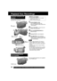 Page 3232For assistance,  please call :  1-800-211-PANA(7262) or send e-mail to : consumerproducts@panasonic.com
Playback Your  Recordings
1Set the POWER to VCR.
The POWER lamp lights red.
Be sure POWER is fully turned to the
VCR position.
2Press LCD-OPEN to unlock the LCD
monitor and swing open.
3Press  (REWIND/SEARCH) to
rewind the tape.
4Press  (PLAY) to start playback.
5Press  (STOP) to stop playback.
When the tape reaches its beginning
during rewind or rewind search, it will
stop automatically.
Playback...