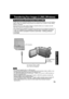 Page 7373
PC Connection
Transferring Your Images (i.LINK) (Windows)
DV Interface Cable (i.LINK)
(6-to-4 pin) (not supplied)
PC Connector
DV Input/Output
(i.LINK)
Connector
PC Connection with DV Interface Cable (i.LINK)
Our DVC being OHCI compliant should have no problem working
with any OHCI compliant Firewire Card/video - Editing software
package.
A video clip can be transferred directly to your PC (Personal Computer) via a DV Interface
Cable (i.LINK) (not supplied) using products and software from a number of...