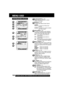 Page 108108For assistance,  please call :  1-800-211-PANA(7262) or send e-mail to : consumerproducts@panasonic.com
VCR Mode Menu Screen
MENU OSD
1
2
4
3
6
7
5
8
9
BLANK SEARCH (p. 32)
Select ON to go directly to a blank
portion of the tape.
SEARCH (p. 36)
To select the desired Index Search
function.
PHOTO:To search for Photo shot
pictures.
SCENE:To search for scenes marked
with Index signal.
12bit AUDIO (p. 45)
To select the desired audio playback
mode after performing audio dubbing
in the 12 bit mode (SP mode...