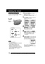 Page 1616For assistance,  please call :  1-800-211-PANA(7262) or send e-mail to : consumerproducts@panasonic.com
Setting the Clock
 To make corrections,
Press JOG KEY repeatedly to move back
to an item and correct.
 A built-in Battery maintains clock
operation. If the Palmcorder is not
connected to a power source for a few
months, the built-in battery may discharge
and “CLOCK BATTERY” indication
appears. (p. 98)
EXAMPLE:
When CLOCK SET setting is
completed, press MENU twice to start
the clock and exit.
:...