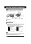 Page 7474For assistance,  please call :  1-800-211-PANA(7262) or send e-mail to : consumerproducts@panasonic.com
Palmcorder USB Device Driver/SD Drive
3
2
USB TerminalUSB Terminal
1Turn on your PC.
2Set the Palmcorder POWER to M-CARD.
3Connect the Palmcorder to your PC (Windows) using the USB Cable (supplied).
 “CONNECT WITH PC” and “STORAGE” appears in the EVF or the LCD monitor.
 The “Found New Hardware Wizard” screen of Windows is displayed.
Follow the instructions as they appear on your PC screen.
USB...