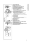 Page 1111
34) Reset Button [RESET] (l 80)
35) Speaker
36) Cassette Compartment Cover (l 16)
37) Cassette Holder (l 16)
38) Cassette Holder Close Button [PUSH CLOSE] (l 16)
39) Sub Recording Start/Stop Button [REC] (l 24)
40) S-Video Input/Output Jack [S-VIDEO IN/OUT] (l 41)
41) Digital Still Picture Terminal [DIGITAL STILL PICTURE]
42) DV Input/Output Terminal [DV] (l 52)
≥Connect this to the digital video equipment.
43) Microphone Jack [MIC] (l70)
≥Connecting with an external microphone or audio equipment....