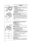 Page 3636
C
A
B
D
2
R
1 2
1
SEARCHSEARCHPUSHSHUTTER/IRIS/
VOL/JOG
VCR Mode
Playing Back
The recorded scene can be played back immediately after recording.
1Rotate the [OFF/ON/MODE] Switch and set the Palmcorder in 
the VCR Mode.
≥The [VCR] Lamp lights up. 1
2
Press the [6] Button to rewind the tape.
≥Rewind the tape to the point where you want to start playback.
≥When the tape reaches the beginning, rewinding stops automatically.
3Press the [1] Button to start playback.
To Stop Playback
Press the [∫] Button 2....