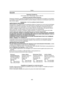 Page 193Autres
(95)
Garantie
Panasonic Canada Inc.
5770 Ambler Drive, Mississauga, Ontario L4W 2T3
Certificat de garantie limitée Panasonic
Panasonic Canada Inc. garantit cet appareil contre tout vice de fabrication et accepte, le cas échéant, 
de remédier à toute défectuosité pendant la période indiquée ci-dessous et commençant à partir de la 
date d’achat original.
Caméscopes - Un (1) an, pièces et main-d’oeuvre
LIMITATIONS ET EXCLUSIONS
Cette garantie n’est valide que pour les appareils achetés au Canada et...