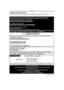 Page 92Others
-92-
Customer Services Directory
Service in Canada: As per Sevicenter listed in Canadian warranty information on page -93-.
Obtain Product Information and Operating Assistance; locate your nearest Dealer 
or Servicenter; purchase Parts and Accessories; or make Customer Service and  
Literature requests by visiting our Web Site at:
http://www.panasonic.com/support
or, contact us via the web at:
http://www.panasonic.com/contactinfo
You may also contact us directly at:
1-800-211-PANA (7262),...