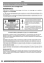 Page 7272
Others
For assistance, please call : 1-800-211-PANA(7262) or, contact us via the web at: http://www.panasonic.com/contactinfo
Este símbolo tiene por finalidad alertar al usuario 
de la presencia de importantes instrucciones de 
operación y mantenimiento en la literatura incluida 
con la unidad. Por lo tanto, lea detenidamente la 
literatura incluida para evitar problemas.
La etiqueta de régimen está pegada en la base de la cubierta del cargador. Su 
 Camcorder está diseñada para grabar y reproducir en...