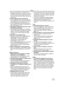 Page 67Others
67LSQT0973
 Have you set [SETUP] >> [AUDIO OUT] >> 
[STEREO] and reproduced a picture containing 
the main sound and sub sound? Set to [L] to 
hear main sound, and set to [R] to hear the sub 
sound. (
-60-) 
3: Audio dubbing cannot be performed.
 Is the accidental erasure prevention slider on 
the cassette open? If it is open (set to [SAVE]), 
audio dubbing cannot be performed. (
-18-) 
 Are you attempting to edit a tape portion that 
was recorded in LP mode? LP mode does not 
allow audio...