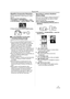 Page 37Record mode
37LSQT0862
RapidFire Consecutive Photoshot
Records still pictures continuously at a certain 
interval.
≥Set to Card Recording Mode.
1Set [BASIC] >> [PICTURE SIZE] >> [640].2Set [ADVANCE] >> [BURST MODE] >> [ON].
3Press and hold the [PHOTO SHOT] button.
ª
To stop RapidFire Consecutive 
Photoshot midway through
Release the [PHOTO SHOT] button.
≥You can press the [PHOTO SHOT] button 
halfway and then start RapidFire Consecutive 
Photoshot. (Focusing is fixed. If the image 
stabilizer function is...