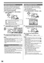 Page 3636
  Digital Zoom Function
This function is useful when you want to record 
close-up shots of subjects located beyond a 
normal zoom range of 1× to 30× magnification. 
With the Digital Zoom Function, you can select a 
magnification from 50× up to 1000×.
•  Set to Tape Recording Mode.
1 Set [  ADVANCED] >> [  D.ZOOM] >> 
[50×] or [1000×].
OFFOptical zoom only (Up to 30×)
50×Digital zooming to 50×
1000×Digital zooming to 1000×
Image Stabilizer Function
If the Camcorder is shaken while recording, the...