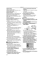 Page 60With a PC
60
Graphic display:
High Color (16 bit) or more
Desktop resolution of 800k600 pixels or more
Communication Speed:
56 kbps or faster is recommended
Necessary software:
Windows Messenger 5.0 or later (Windows XP)
MSN Messenger (Windows 98SE/Me/2000)
DirectX 9.0b or later (Windows XP)
Other requirements (to send/receive audio):
Sound card
Speaker or headphones
To use the Camcorder as a Web Camera, the 
following conditions must be met.
≥In this case, Windows XP SP1 or later is 
needed.
≥To upgrade...