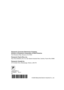 Page 96LSQT0975 AF1205Mk0 (     80 A )
© 2006 Matsushita Electric Industrial Co., Ltd.
Panasonic Consumer Electronics Company,  
Division of Panasonic Corporation of North America
One Panasonic Way, Secaucus, NJ 07094  
Panasonic Puerto Rico, Inc.
Ave. 65 de Infantería, Km. 9.5, San Gabriel Industrial Park, Carolina, Puerto Rico 00985
Panasonic Canada Inc.
5770 Ambler Drive, Mississauga, Ontario, L4W 2T3
P
C
LSQT0975_ENG.book  96 ページ  ２００５年１２月１９日　月曜日　午前９時５１分 