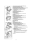 Page 1414
26) Quick Start Recording Button [QUICK START] (l 29)
27) Quick Start Recording Lamp (l 29)
28) Recording Start/Stop Button (l 28, 55)
29) Off/On Mode Selector Switch [OFF/ON/MODE] (l 20, 28, 42)
30) Operation Mode Lamps [CAMERA/VCR/CARD PB] 
(l22, 28, 42, 56)
31) Mode Selector Switch [AUTO/MANUAL/FOCUS] 
(l28, 35, 37)
32) Shoulder Strap Holders (l 20)
33) Battery Eject Button [PUSH BATT] (l 18) 
34) Battery Holder (l 18)
35) Tripod Receptacle 
≥Use for mounting the Palmcorder on an optional tripod....