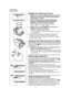 Page 13927
CLOCK SET
PUSH MENU TO RETURNYEAR  :2003
MONTH :OCT
DAY   :20
HOUR  : 8PM
MINUTE:46
1, 3 1, 2
MENUPUSHMF / VOL / JOG W.B / SHUTTER / IRIS
1
2
 12bit    16bit
REC SPEED
AUDIO REC   12bit
RETURN   ---- YES SP      LPSCENE INDEX  2HOURWIND CUT  OFF
RECORDING SETUP
PUSH MENU TO EXIT
 ONZOOM MIC
REC SPEED
AUDIO REC
RETURN   ---- YES SPSCENE INDEX  2HOURWIND CUT  OFF
RECORDING SETUP
PUSH MENU TO EXIT
 ONZOOM MIC
Réglage de la date et de l’heure
1Appuyer sur la touche [MENU] et tourner le cadran 
[PUSH] pour...