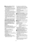 Page 20088 ªFonctions et effets numériques 
(mode caméra) 
(l 39)
≥Il n’est pas possible d’utiliser l’effet [MULTI], 
[P-IN-P], [WIPE], [MIX] ou [TRAIL] des effets 
numériques [EFFECT1] de pair avec les modes 
numériques de [EFFECT2] du sous-menu 
[DIGITAL EFFECT].
≥Si vous réglez [EFFECT1] du sous-menu 
[DIGITAL EFFECT] sur [GAIN UP], il faut régler la 
mise au point manuellement. Cependant, le 
réglage de la vitesse d’obturation et la sélection de 
I’équilibre du blanc ne sont pas possibles.
≥Il n’est pas...