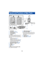 Page 10- 10 -
1LCD monitor
2 Power lamp ( l13, 16 )
3 Power button [ ] ( l16)
4 Wi-Fi Transmitter
5 Access lamp ( l15)
6 Joystick
Use the joystick to operate the menu screen or 
to use a Wi-Fi mode. Move the joystick up, 
down, left or right, and then press the joystick to 
set an item. jUsing the menu screen ( l18)
j Using Wi-Fi modes ( l42)
j Displaying the information screen ( l28)
j Checking the motion picture/still picture 
you have recorded (Rec Review) ( l29)
j Using the lock function ( l29)
7 Recording...