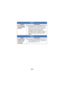 Page 224- 224 -
I have forgotten 
the password for 
the Wi-Fi.≥
Go from the option menu to [RESET Wi-Fi 
SETTINGS] ( l67). In order to use the Wi-
Fi set up menu, set the Wi-Fi setup to the 
settings in place when the unit was 
purchased. When set to [RESET Wi-Fi 
SETTINGS], all Wi-Fi settings including the 
registered wireless access points will be 
deleted.
Others
ProblemCheck points
If the SD card is 
inserted in this 
unit, it is not 
recognized. ≥
If the SD card is formatted on a PC, it may 
not be...