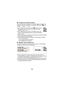 Page 58- 58 -
∫
Change the thumbnail display
While the thumbnail is displayed, the thumbnail display changes in the 
following order if the zoom button is operated to   side or   side.
21 
files ()  8 files ()  1 file
≥If you operate the zoom button to the   side from the 21 files display mode, the unit goes to the playback folder 
selection screen. ( l70)
≥ If you operate the zoom button to the   side with a still 
picture in a single file display state, the unit enters playback 
zoom ( l125 ).
≥ When the SET...