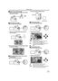 Page 11Before using
11LSQT0974
ªHow to turn off the power
1While pressing the button 1, set the [OFF/
ON] switch to [OFF].
ª
Recording on a tape≥Set to Tape Recording Mode.
1Press the recording start/stop button to 
start recording.
2Press the recording start/stop button again 
to pause recording.
ª
Recording still pictures onto a card 
(Photoshot) 
≥Set to Card Recording Mode.
1Press the [PHOTO SHOT] button
ª
Playing back tape≥Set to Tape Playback Mode.
1Operate with joystick.
1/;: Playback/Pause
6:...