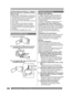 Page 6464For assistance, please call : 1-800-211-PANA(7262) or, contact us via the web at: http://www.panasonic.com/contactinfo
1
2
Using the RESET button
2  Undo Grip Belt end 1 and pull Lens Cap 
Cord 2 downward to loosen Grip Belt.
3 Use projection 3 on the Lens Cap to press 
the [RESET] Button 4.
Explanation of Terms
„ Digital Video SystemIn a digital video system, images and sounds are 
converted into digital signals and recorded on a 
tape. This complete digital recording is capable of 
recording and...