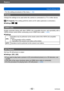 Page 62Basics
Using the [Setup] menuVQT5A33
- 62 -
 • For the setting procedures of the menu.  (→52)
[Output]
Change the settings to be used when the camera is connected to a  TV or other device.
 [TV Aspect]  (This setting performs when an AV cable (optional) is connected.)
 ■Settings:  / 
[VIERA Link]
Enable automatic linking with other VIERA Link-compatible devices, and operability with a 
VIERA remote control when connecting via an HDMI micro cable  (→243).
 ■Settings
[ON]Operations may be performed via the...