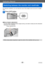 Page 66Application (Record)
Switching between the monitor and viewfinder
VQT5A33- 66 -
Application (Record)
By using the viewfinder, you can check the view of the subject even if you are in a bright 
area.
Press [LVF] button
 ■About diopter adjustment
Turn the diopter adjustment dial to adjust until you are able to clearly see the characters 
displayed in the viewfinder.
Diopter adjustment dial
 ●When doing diopter adjustment, align the center of the viewfinder with your eye.    