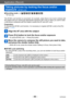 Page 86Application (Record)
Taking pictures by locking the focus and/or 
exposure  
[AF/AE Lock]VQT5A33
- 86 -
 ■Recording mode: * * AF lock only
The AF/AE Lock function is convenient, for example, when there is too much contrast with 
the subject and you cannot get appropriate exposure (AE Lock) or when you want to take 
a still picture composed with the subject outside the AF area (AF Lock).
Preparation:
To execute the AF/AE Lock function, it is necessary to register [AF/AE Lock] to the [Fn] 
button. (→117)...