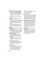 Page 90Others
90VQT0V10
6: The picture cannot be printed when 
the camera is connected to a printer.
 Does the printer support PictBridge?
– You cannot print pictures with printers 
which do not support PictBridge. 
(P77)
 Set [USB MODE] to [PictBridge (PTP)]. 
(P22, 77)
7: The ends of the pictures are cut at 
printing.
 When using a printer with a trimming or 
borderless printing function, cancel this 
function before printing. (For details, 
refer to the operating instructions for the 
printer.)
 When you...