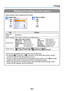 Page 62- 62 -
Printing
Making print settings on the camera
(Make settings before selecting [Print start])
Select itemSelect setting
ItemSettings
[Print with 
Date] [ON]/[OFF]
[Num.of prints] Set number of pictures (up to 999 pictures)
[Paper Size]
 (printer takes priority)
[L/3.5”×5”]      (89×127 mm)
[2L/5”×7”]    

   
(127×178 mm)
[POSTCARD] (100×148 mm)
[16:9]    

             
(101.6×180.6 mm)
[A4]    

                
(210×297 mm) [A3]
    
                (297×420 mm)
[10×15 cm]      (100×150 mm)...